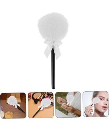  ELAYARD 2 Pieces Ultra Soft Long Powder Puff Cosmetic Applicator for Face Body Suitable for Powder Foundation Portable Easy to Clean - Buy Online on GoSupps.com