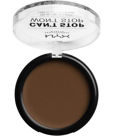 NYX Can't Stop Won't Stop Full Coverage Powder Foundation - Walnut 22.3 - Buy Online on GoSupps.com