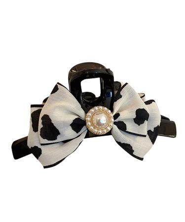 Abaodam Hairpin Hair Grab Hair Clamps Hair Bow Claw Clip Alligator Hair Clips for Bows Jaw Hair Clips Jaw Clip Bow Hair Clip Hair Claw Ponytail Holder Pearl Christmas Cloth Women's
