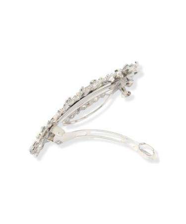 Buy Topkids Vintage Rhinestone Accessories - Butterfly & Flower Bridal Jewelry with Pearl Closure | Perfect for Weddings | 9 cm - Buy Online on GoSupps.com