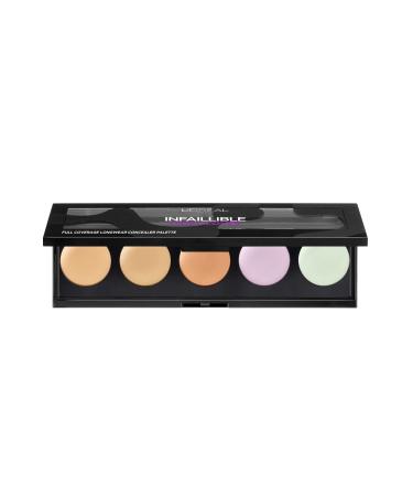 L'Oreal Infaillible Total Cover Concealer Palette 10g - Full Coverage Concealer Palette - Buy Online on GoSupps.com