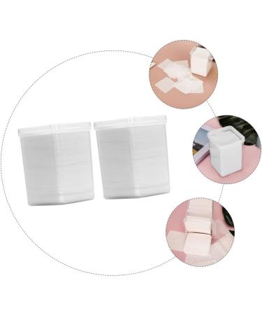 Beatifufu 2 Boxes Cleaning Pads Nail Art Cleaner Tool Nail Polish Remover Glue Wiping Pads Glue Cleansing Pads Nail Cleansing Pad Nail Wipes Nail Art Cleaning Tool Cleaning Cotton Pads - Buy Online on GoSupps.com