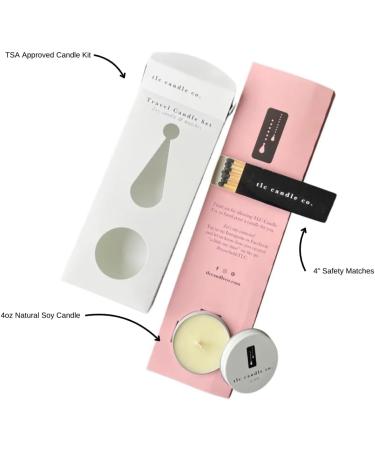 Buy Grapefruit Mojito Travel Candle with Matches | Perfect for Gifts & Relaxation - International Shipping Available - Buy Online on GoSupps.com