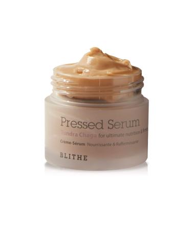 BLITHE Pressed Serum Chaga Mushroom - Advanced Skin Tightening Cream for Face Face Tightening and Lifting Formula for a Natural Face Lift 0.91 fl oz 0.91 Ounce (Pack of 1) Tundra Chaga