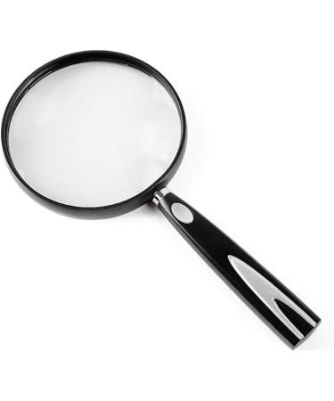 Magnifying Glass Multipurpose Portable Magnifier 4 Times The Hand-Held for The Elderly Children Reading Reading Newspaper 110Mm Mirror Suitable for Elderly Children to Read Made in China - Buy Online on GoSupps.com