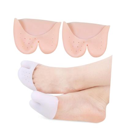 GLEAVI 4 Pairs Gel Toe Protectors for Men - Metatarsal Pads & Foot Gel Caps for Big Toe Protection - Comfortable Shoe Covers - Buy Online on GoSupps.com