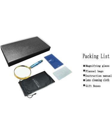 Handheld HD 5X Magnifier - Reading and Reading Reading Appreciation Phnom Blueprint Gift Magnifier Made in China - Buy Online on GoSupps.com