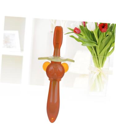Buy BUIFULSIC 2-in-1 Silicone Children's Toothbrush Safe Travel Tools for Newborn Oral Care - Buy Online on GoSupps.com