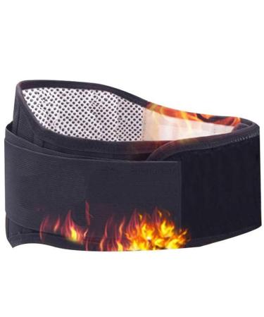 HAOZAIKEJI Self Heating Waist Belt - Adjustable Lower Back Support for Pain Relief | Heated Lumbar Brace for Men & Women - Shop Now - Buy Online on GoSupps.com