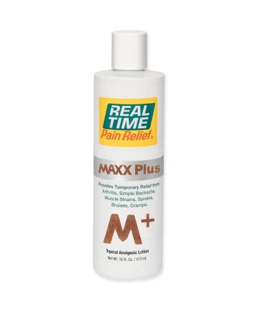RTPR Real Time Pain Relief Maxx Plus 16 Ounce Flip Top Bottle