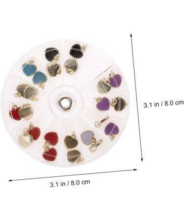Ipetboom 1 Set Nail Pendant Nail Tools Nail Jewelry Pendant Hand Drill for Tips Nail Piercing Tool Resin Nail Charms Nail Dangle Diy Decor Nail Art Jewelry Dangle Perforation Decorate Alloy 8x8cm Colorful - Buy Online on GoSupps.com