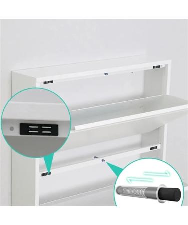 Freestanding Shoe Storage Cabinet Ultra Thin Shoe Home Cabinet Door Flip Bucket Entry Small Unit Storage 15cm Narrow Shoe Rack Carbon Steel Furniture for Slippers Sneakers Heels Boots (Color : Bl - Buy Online on GoSupps.com