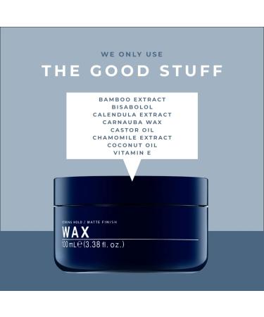 Sculpting Hair Wax for Men | Strong Hold Matte Finish | Beard & Hair Styling | Made in Italy | 3.38 fl oz - Buy Online on GoSupps.com