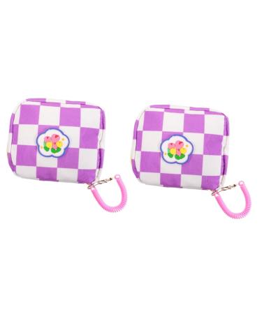 Healifty 2pcs Aunt's Towel Storage Bag Reusable Tampon Holder Napkin Organizers Women Supply Portable Makeup Bag Accesorios Para Cute Sets Convenient Period Pouch Miss Small