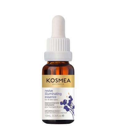 Kosmea Revive Illuminating Essence Hydrating Face Oil for All Skin Types 10ml Superfine Facial Oil | Vitamin C Oil for Face | Organic Face Oil | Daily Routine Face Care Kit