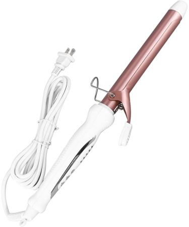 Rosvola Hair Curling Wand Adjustable Temperature Curling Iron Portable Multifunctional for Home Travel (Rose Gold) - Buy Online on GoSupps.com