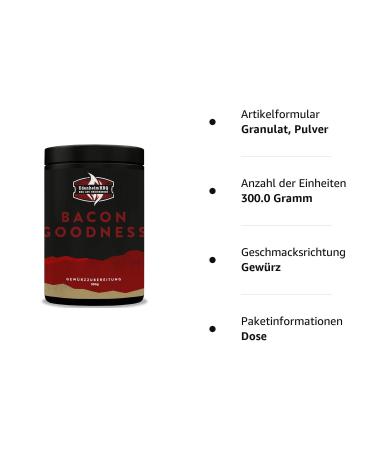 Udenheim Rub Bacon Goodness for BBQ 350gr - Enhance Your Grilling Experience | International Shipping Available - Buy Online on GoSupps.com