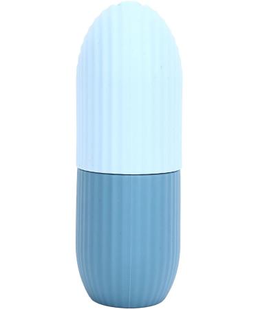 Ice Face Roller - Reusable Silicone Ice Cube Massager for Facial Beauty & Skin Care | New Light Blue - Buy Online on GoSupps.com