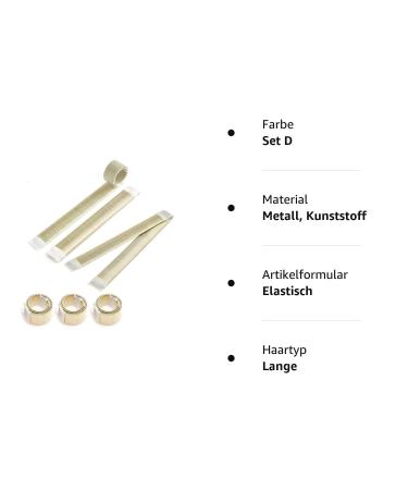 Donut Hair Bun Maker - 3 PCs French Twist Hair Accessories & DIY Hair Styling Tools for Women - Perfect for Elegant Buns (Champagne) - Buy Online on GoSupps.com