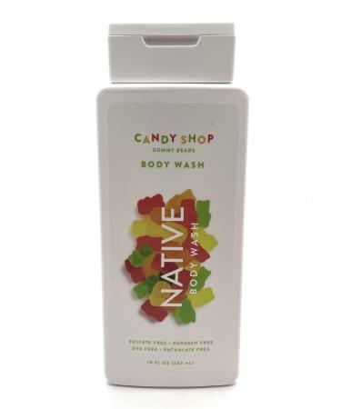 Candy Shop Native Collection Gummy Bears Body Wash 18 oz + Loofah - Buy Online on GoSupps.com