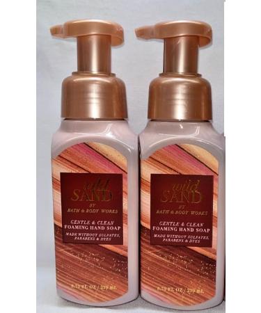 Bath & Body Works Gentle Foaming Hand Soap Wild Sand 8.75 Fl Oz 2 Pack - Buy Online on GoSupps.com
