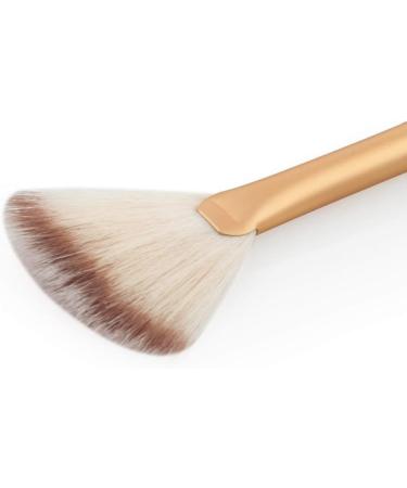 Makeup Brush Small Fan Shape Professional Powder Foundation Eyeshadow Blush Make Up Brush Cosmetics Tool 18.5 * 0.8 * 0.8CM Durable and Useful Durability and practicality - Buy Online on GoSupps.com