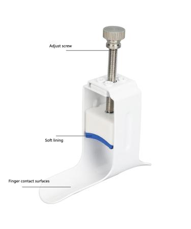 ZJchao Finger Straightener Splint - Adjustable Aluminum Support for Joint Rehabilitation & Correction - Buy Online on GoSupps.com