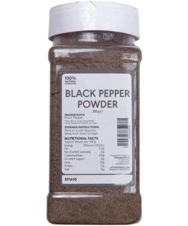 Black Pepper Powder 1 x 300g 1 x 300g - Buy Online on GoSupps.com