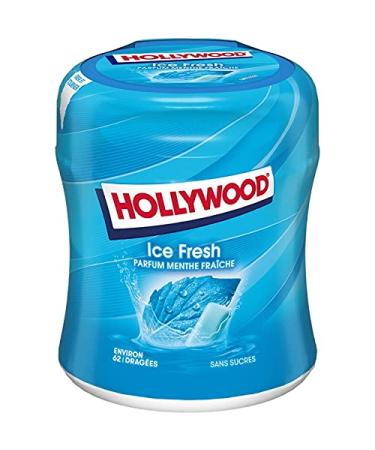 Hollywood Ice Fresh Mint Sugar Free 87 g (Pack of 3)