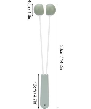 Massage Hammer Stick Handheld Silicone Body Massager for Men & Women | Anti-Slip Double Ball Design | Fitness & Health Care Tool - Buy Online on GoSupps.com