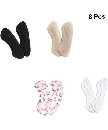 4 Pairs Half Shoe Pads - Banya Cap Gel Heel Inserts for High Heels | Comfortable Footwear Clips & Half Insoles - Buy Online on GoSupps.com