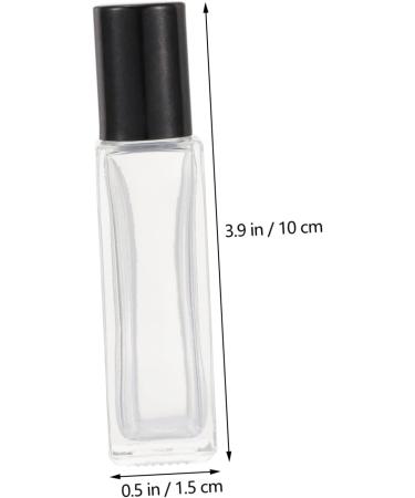Didiseaon 12pcs 10ml Roll-on Glass Bottles - Refillable Mini Perfume & Essential Oil Containers for Travel - Durable & Portable - Buy Online on GoSupps.com