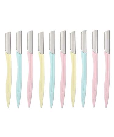 Pretyzoom 10-Part Razor Set | Portable Eyebrow & Facial Trimmer for Women | Best Eyebrow Makeup Tool - Buy Online on GoSupps.com