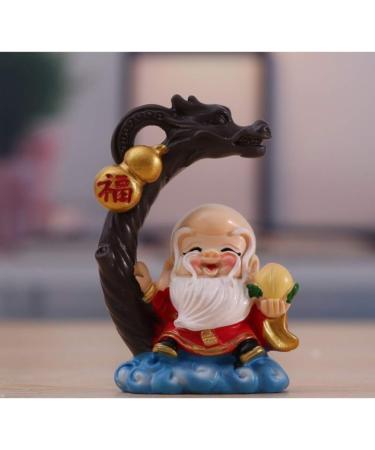 1pc Cake Toppers Cake Decorations Longevity Doll Decor Birthday Cake Decor Cake Embellishment Birthday Peach Tree Stump - Buy Online on GoSupps.com