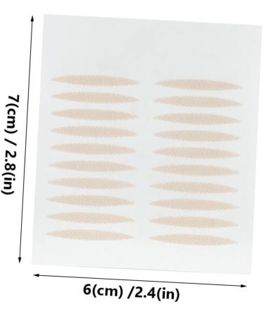 NOLITOY 4 boxes Lace Beauty Traceless Breathable Makeup of Double-eyelid Women Breath Eye Double-sided 7X6cmx2pcs Assorted Colorx2pcs - Buy Online on GoSupps.com