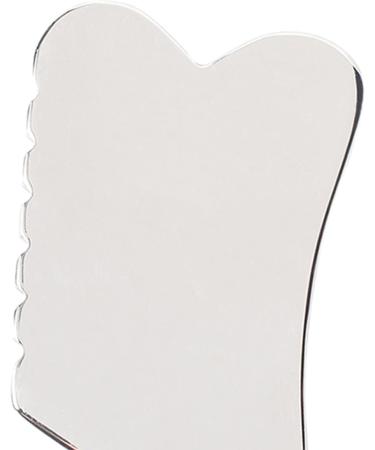 Amagogo Stainless Steel Massage Board - Portable Gua Sha Beauty Tool for Eyes Neck & Body | Manual Massager 8cm x 5cm - Buy Online on GoSupps.com