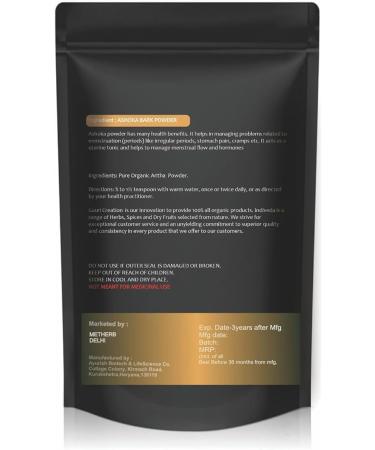 Ashoka Bark Powder 100g 100% Natural Pure Herbal Non GMO Lab Tested - Buy Online on GoSupps.com