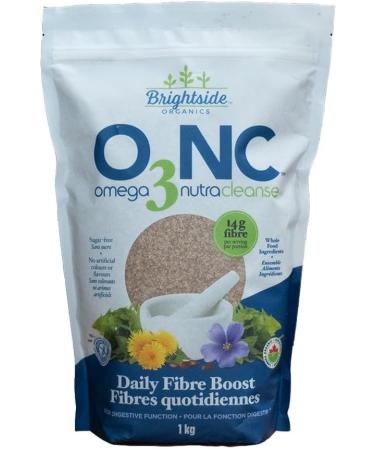 Omega 3 Nutracleanse Powder | 14g Fibre Per Serving | Daily Fibre Boost Made with Whole Food Ingredients | Sugar Free Plant Based No Artificial Colours or Flavours | 1KG 2.2LB (Pack of 2) 1 kg (Pack of 2) - Buy Online on GoSupps.com