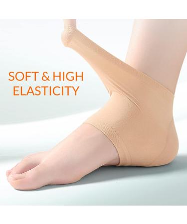 Nado Care Large Moisturizing Gel Socks for Dry Cracked Heels - 5 Pair Set - Buy Online on GoSupps.com