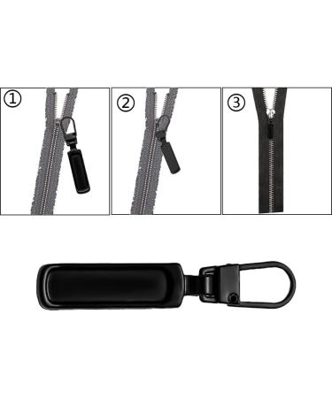 Premium Metal Zipper Pulls - 4 Pack Replacement Parts for Wallets Clothes Jeans & Luggage - Buy Online on GoSupps.com