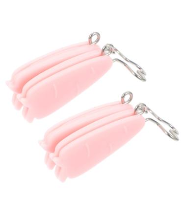 Angoily 2Pcs Pince Nez Ergonomique en Silicone et Fer pour Redresser et Soulever le Pont Pince Nez Confortable pour Usage Quotidien