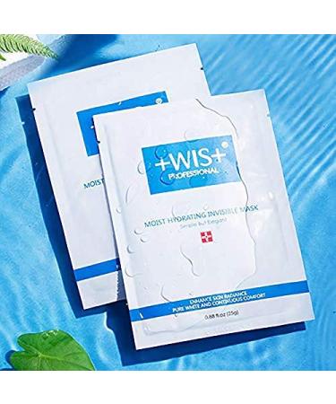 WIS Intensive Hydrating Facial Mask - 24 Pack with Hyaluronic Acid, Collagen, and Oil Control - Deep Moisturizing, Pore Shrink, Firming and Anti-aging - Gifts for Women and Men - Buy Online on GoSupps.com