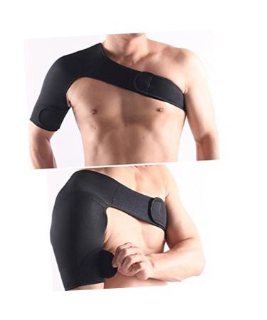 GLEAVI Adjustable Shoulder Immobilizer Brace - Rotator Cuff Support & Gear for Injury Recovery - Medium Black - Buy Online on GoSupps.com
