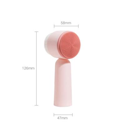 Manual Facial Cleansing Brush - Handheld Double-Sided Tool for Skin Care | International Shipping Available - Buy Online on GoSupps.com