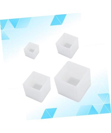 Anneome 4 Pcs Silicone Molds Diy Silicone Mold Resin Pendant Mold Resin Epoxy Mould Ornaments Crystal Epoxy - Buy Online on GoSupps.com