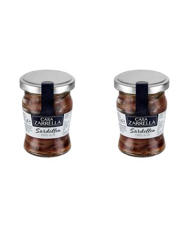 Casa Zarrella Anchovy Fillets 90 g (Pack of 2) 90 g (Pack of 2)