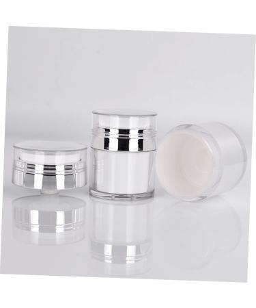 Beaupretty Travel d airless cream s moisturizer pump jar Moisturizer container cosmetic cream jar Empty airless cosmetic container pump type plastic travel moisturizing Bottle 7.5X6.2CM As Shown - Buy Online on GoSupps.com
