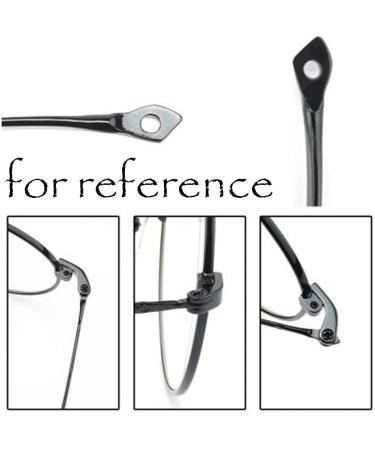 VekkEr Yewear Leg - Silver Vintage Metal Eyeglass Replacement Temples | Stylish Eyeglass Accessories for International Shipping - Buy Online on GoSupps.com