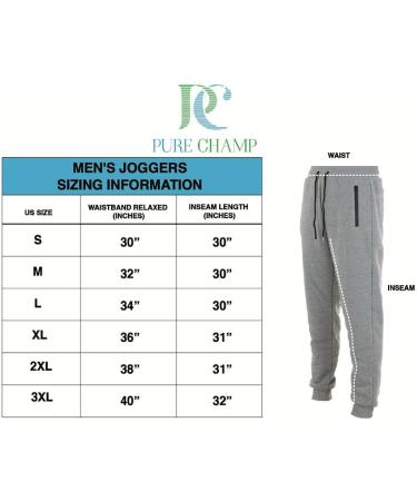 All In Sweats 3 Pack Fleece Joggers For Men - Workout Mens Sweatpants With Zipper Pockets & Drawstring - Active Sweat Pants