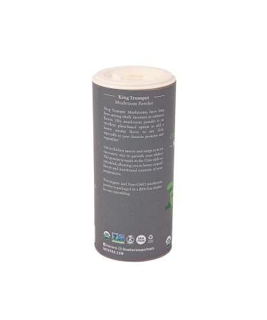 Natierra Organic King Trumpet Mushroom Powder - No Salt Added Seasoning - 1.8 Ounce 1 Pack - Buy Online on GoSupps.com